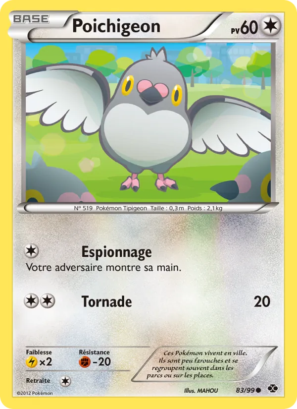 Carte Poichigeon 83/99 – Destinées Futures