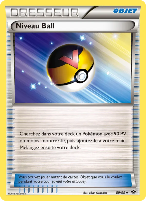Carte Niveau Ball 89/99 – Destinées Futures