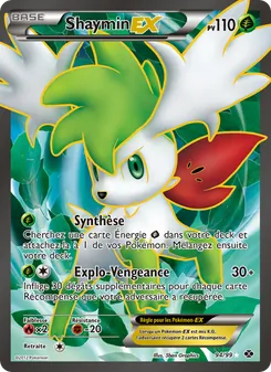 Carte Shaymin-EX 94/99 – Destinées Futures