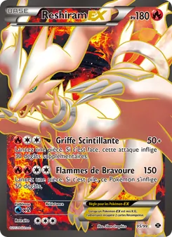 Carte Reshiram-EX 95/99 – Destinées Futures
