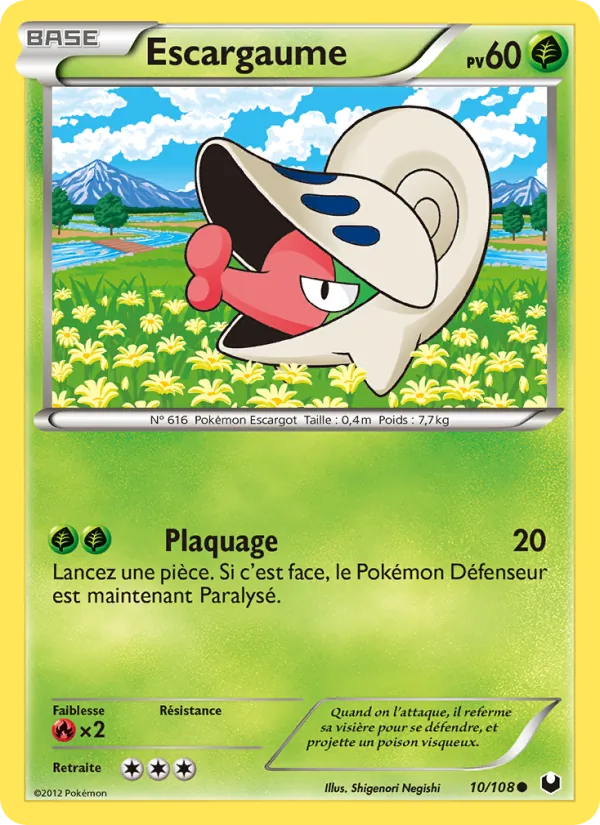 Carte Escargaume 10/108 – Explorateurs Obscurs