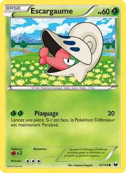 Carte Escargaume 10/108 – Explorateurs Obscurs