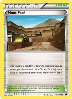 Carte Mont Foré 101/108 – Explorateurs Obscurs