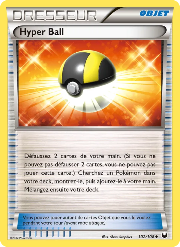 Carte Hyper Ball 102/108 – Explorateurs Obscurs