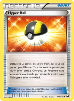 Carte Hyper Ball 102/108 – Explorateurs Obscurs