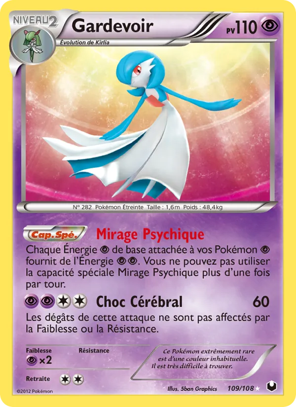 Carte Gardevoir 109/108 – Explorateurs Obscurs