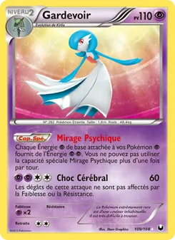 Carte Gardevoir 109/108 – Explorateurs Obscurs
