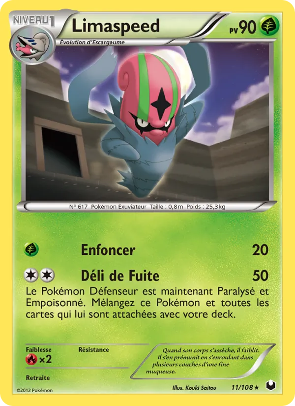 Carte Limaspeed 11/108 – Explorateurs Obscurs