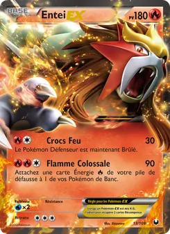 Carte Entei-EX 13/108 – Explorateurs Obscurs