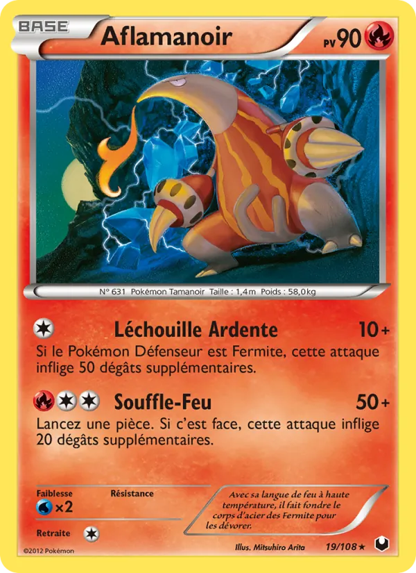 Carte Aflamanoir 19/108 – Explorateurs Obscurs