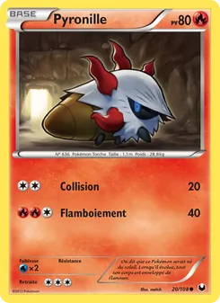Carte Pyronille 20/108 – Explorateurs Obscurs