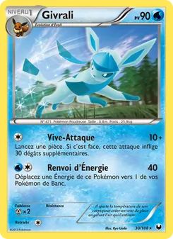 Carte Givrali 30/108 – Explorateurs Obscurs