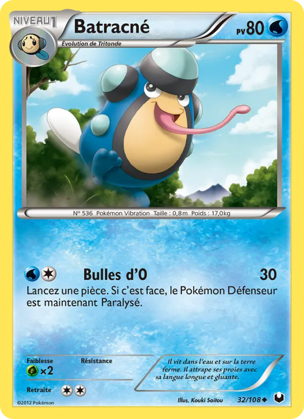 Carte Batracné 32/108 – Explorateurs Obscurs