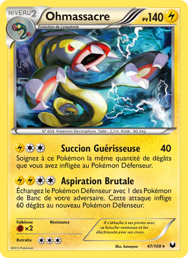 Carte Ohmassacre 47/108 – Explorateurs Obscurs