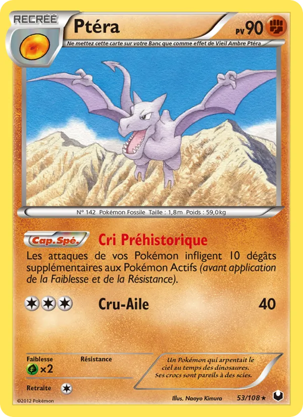 Carte Ptéra 53/108 – Explorateurs Obscurs
