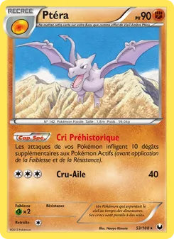 Carte Ptéra 53/108 – Explorateurs Obscurs