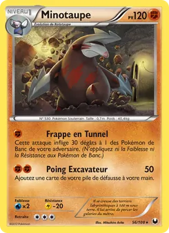 Carte Minotaupe 56/108 – Explorateurs Obscurs