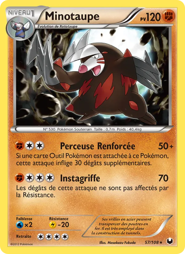 Carte Minotaupe 57/108 – Explorateurs Obscurs