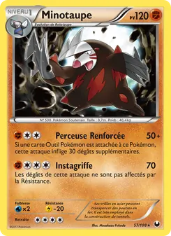 Carte Minotaupe 57/108 – Explorateurs Obscurs