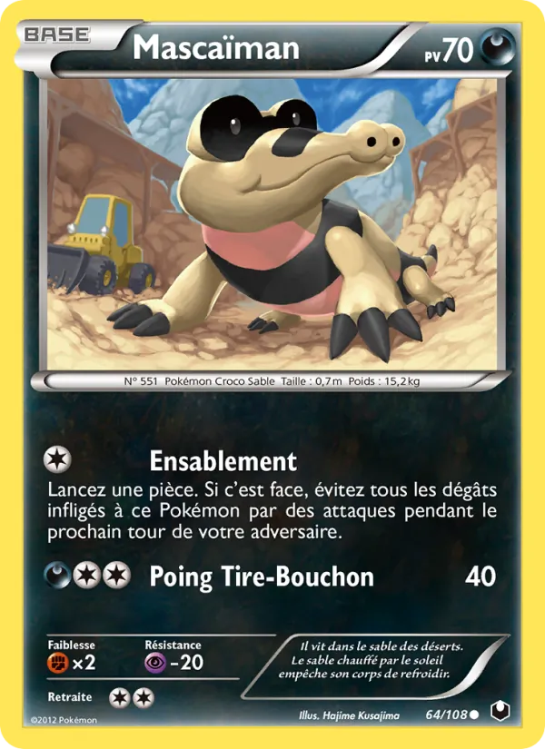 Carte Mascaïman 64/108 – Explorateurs Obscurs