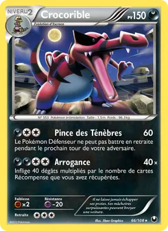 Carte Crocorible 66/108 – Explorateurs Obscurs
