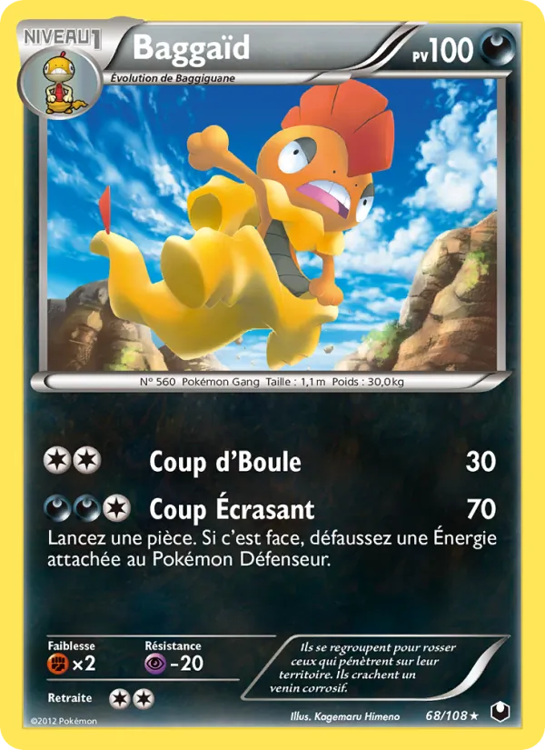 Carte Baggaïd 68/108 – Explorateurs Obscurs