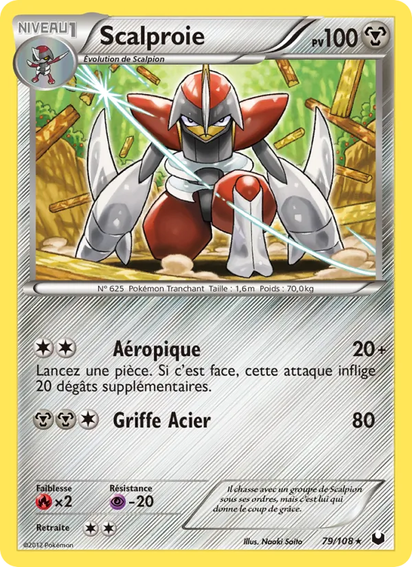 Carte Scalproie 79/108 – Explorateurs Obscurs