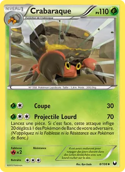 Carte Crabaraque 8/108 – Explorateurs Obscurs