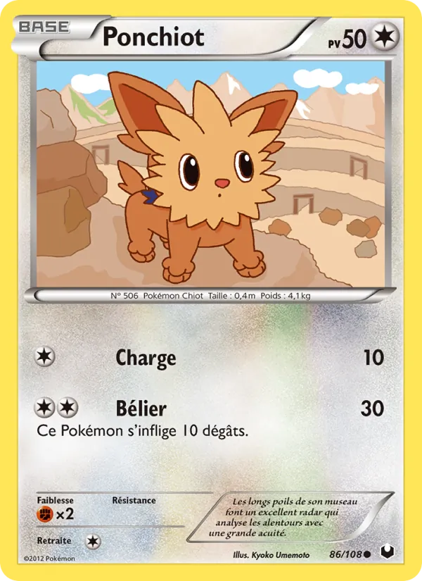 Carte Ponchiot 86/108 – Explorateurs Obscurs