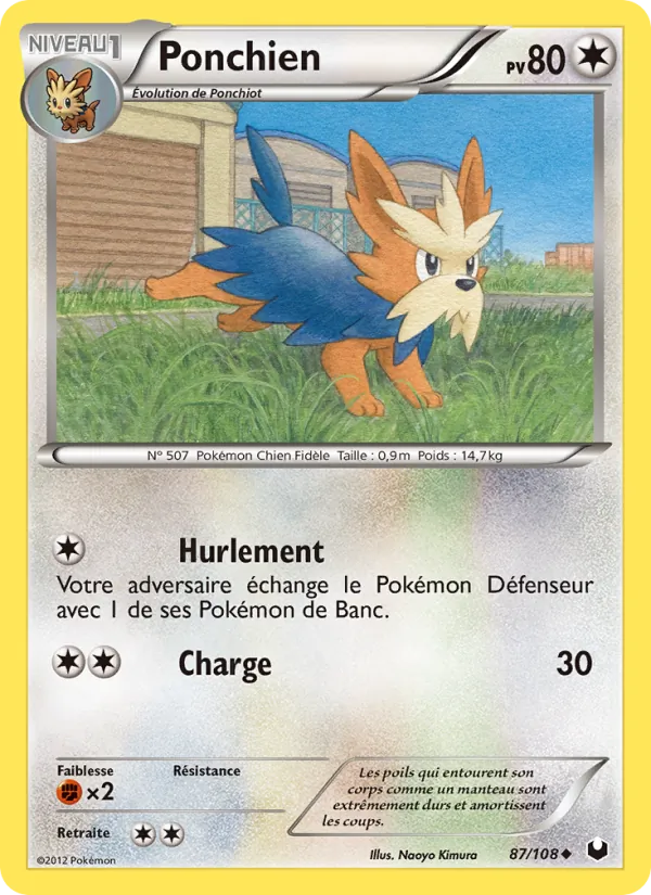 Carte Ponchien 87/108 – Explorateurs Obscurs