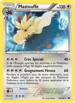 Carte Mastouffe 88/108 – Explorateurs Obscurs