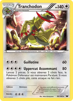 Carte Tranchodon 89/108 – Explorateurs Obscurs