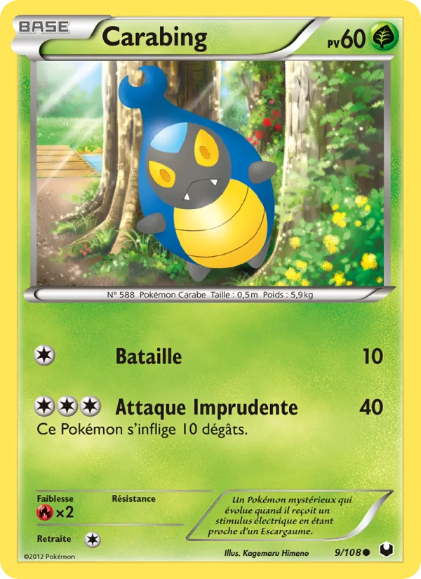 Carte Carabing 9/108 – Explorateurs Obscurs