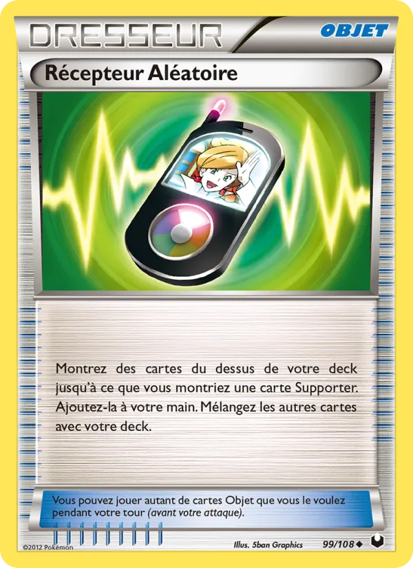 Carte Récepteur Aléatoire 99/108 – Explorateurs Obscurs