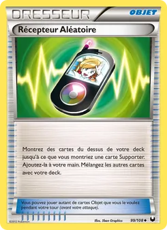 Carte Récepteur Aléatoire 99/108 – Explorateurs Obscurs