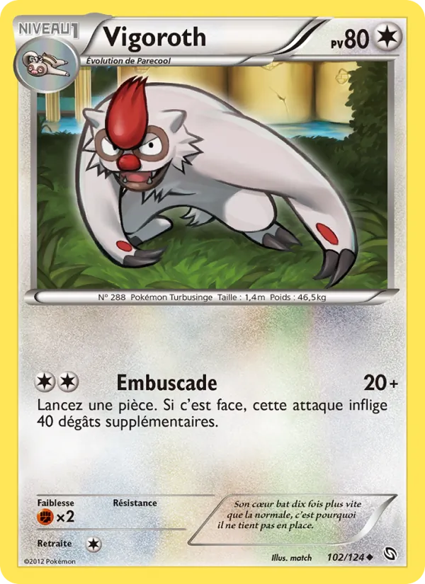 Carte Vigoroth 102/124 – Dragons Exaltés