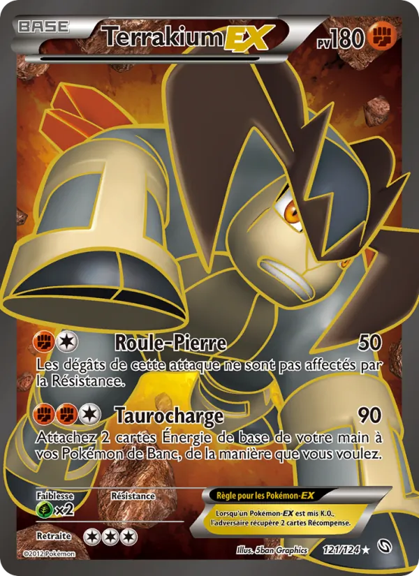 Carte Terrakium-EX 121/124 – Dragons Exaltés