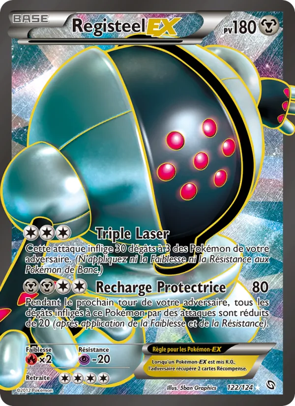 Carte Registeel-EX 122/124 – Dragons Exaltés