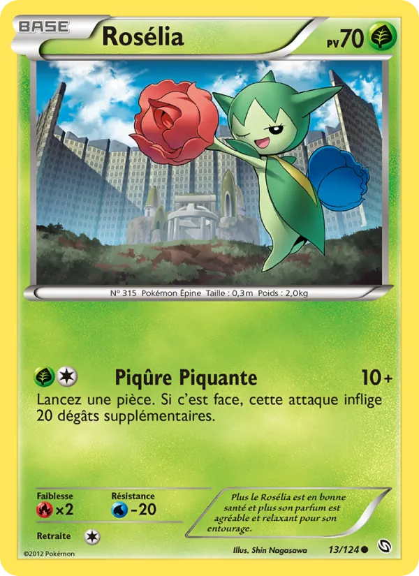 Carte Rosélia 13/124 – Dragons Exaltés