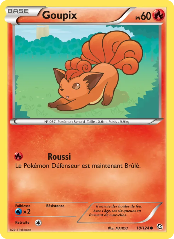Carte Goupix 18/124 – Dragons Exaltés