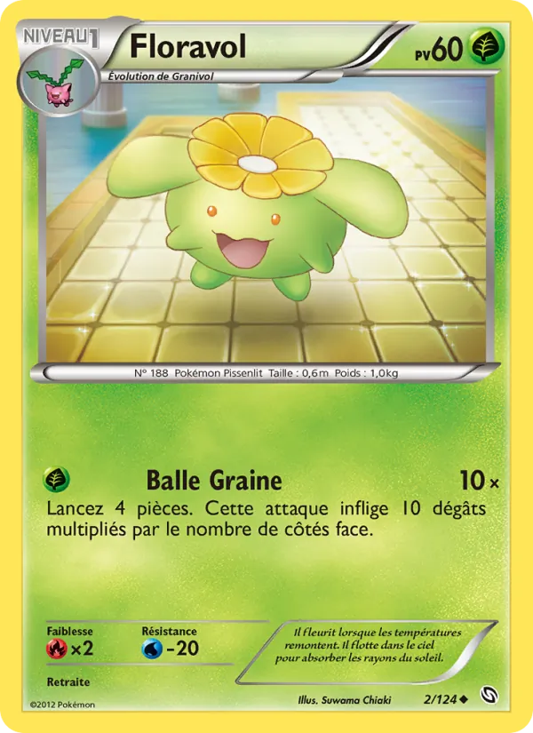 Carte Floravol 2/124 – Dragons Exaltés