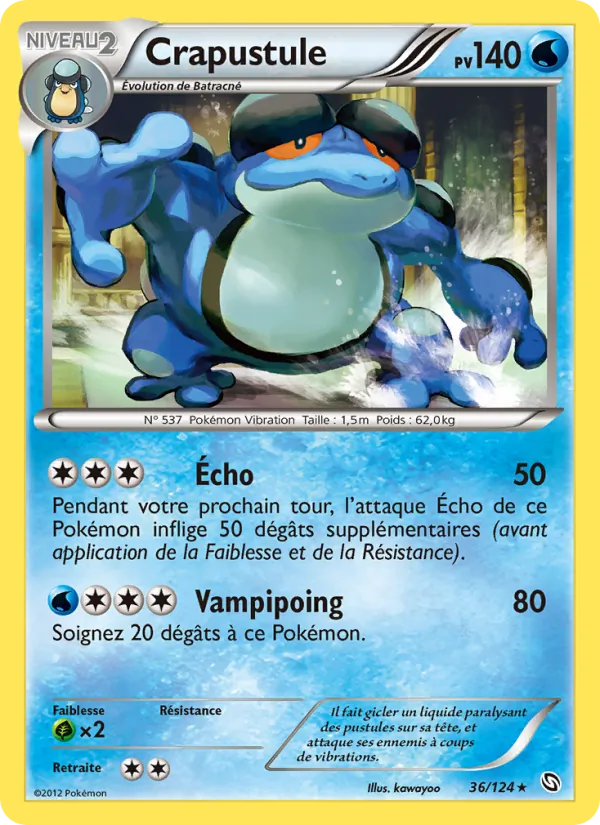 Carte Crapustule 36/124 – Dragons Exaltés