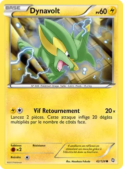 Carte Dynavolt 42/124 – Dragons Éxaltés