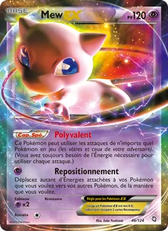 Carte Mew-EX 46/124 – Dragons Éxaltés