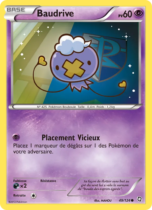 Carte Baudrive 49/124 – Dragons Exaltés