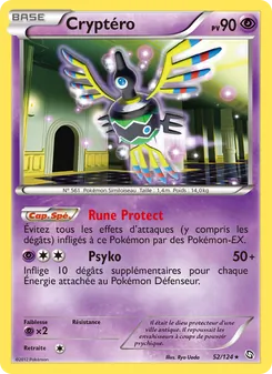 Carte Cryptéro 52/124 – Dragons Éxaltés