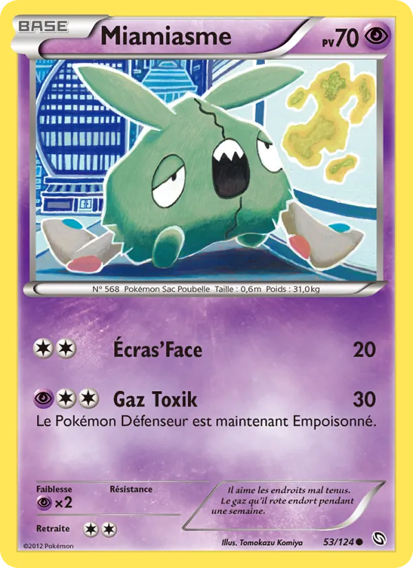 Carte Miamiasme 53/124 – Dragons Exaltés