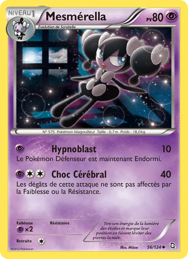 Carte Mesmérella 56/124 – Dragons Exaltés