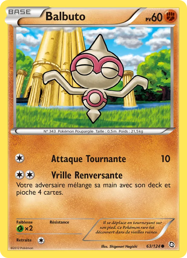 Carte Balbuto 63/124 – Dragons Exaltés
