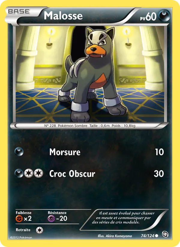 Carte Malosse 74/124 – Dragons Exaltés